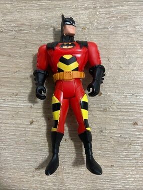 Vintage 1996 DC Comics Disaster Control Batman Crime Squad 4.75" Action Figure
